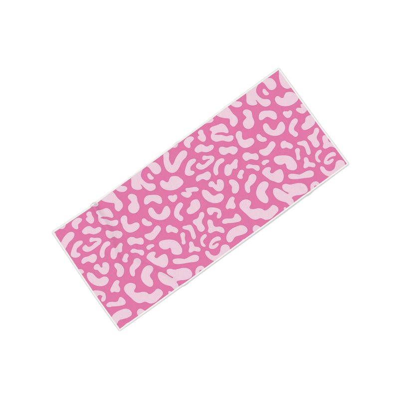 Pink Leopard Cabana Towel